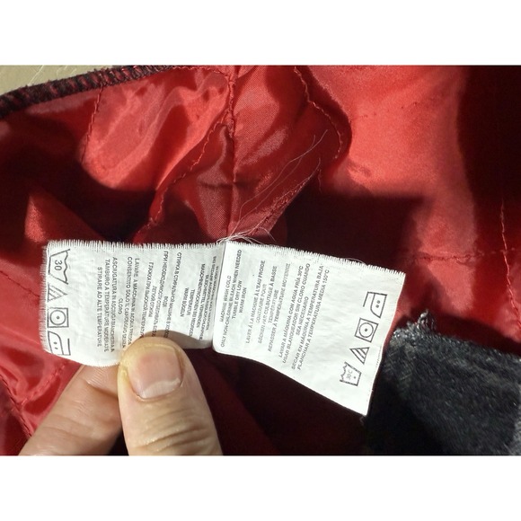 Altamont Andrew Reynolds Workwear Shacket Lined Plaid Flannel Mens Medium Gray - Picture 9 of 11